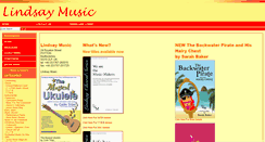 Desktop Screenshot of lindsaymusic.co.uk