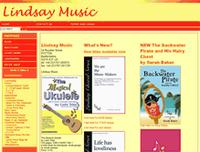 Tablet Screenshot of lindsaymusic.co.uk